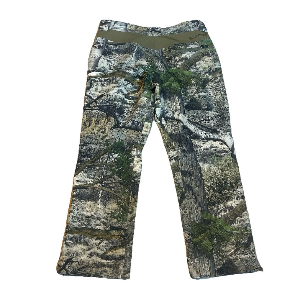 Browning Mens Camoflauge Hunting Lounge Pants Mossy Oak 34x32 100% Polyester - Picture 2 of 9